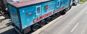 ”Camionul cu sănătate" a ajuns în localitatea Alexandru Odobescu!