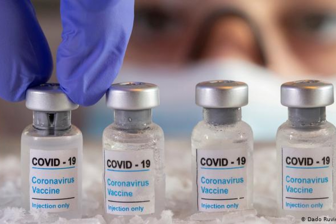 A cincea tranșă de vaccin Pfizer BioNTech, 87.750 doze, distribuită în țară