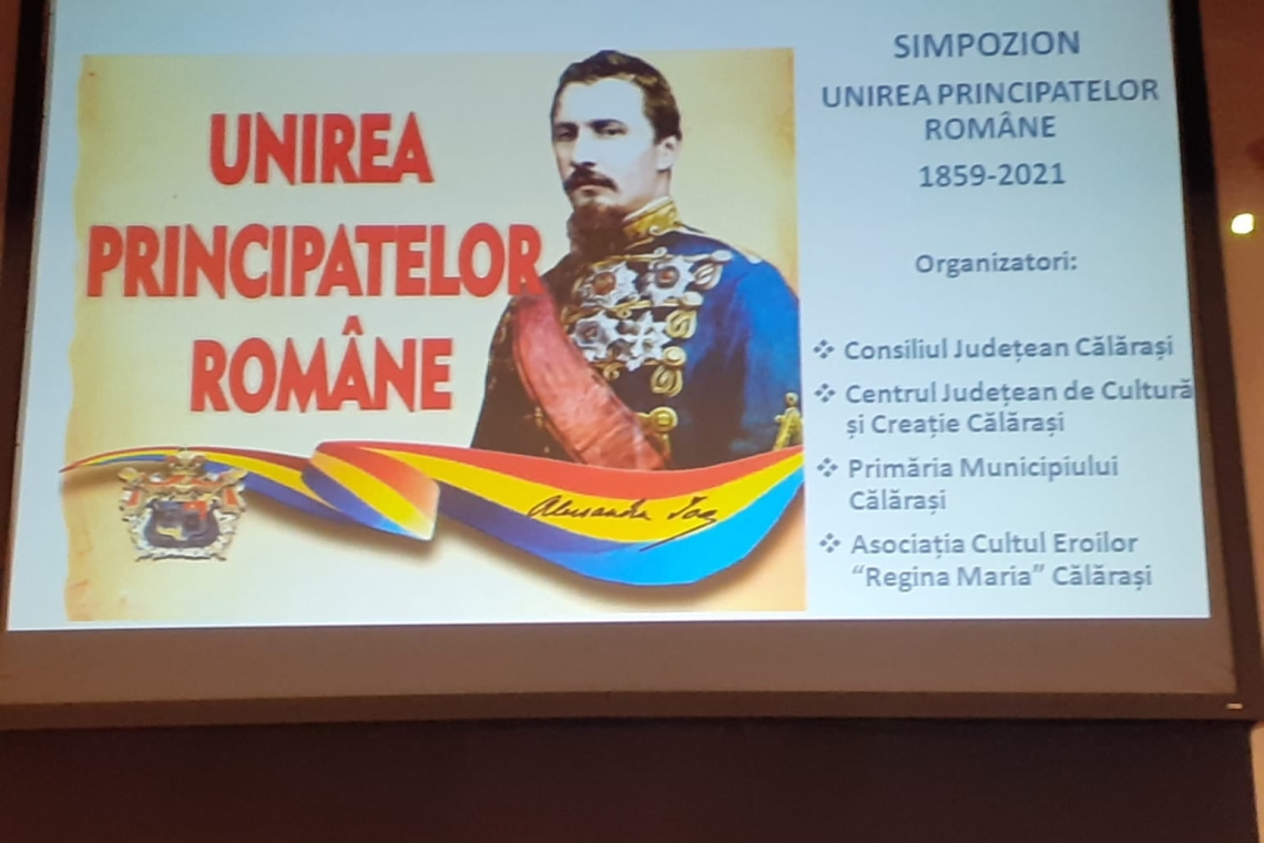 CJCC Călărași | Simpozion dedicat Zilei Unirii Principatelor Române