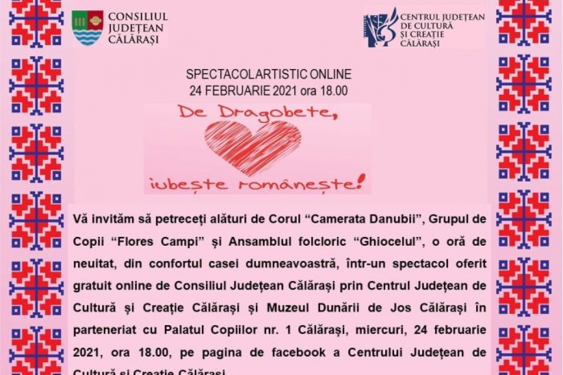 CJCC | De Dragobete iubește românește!