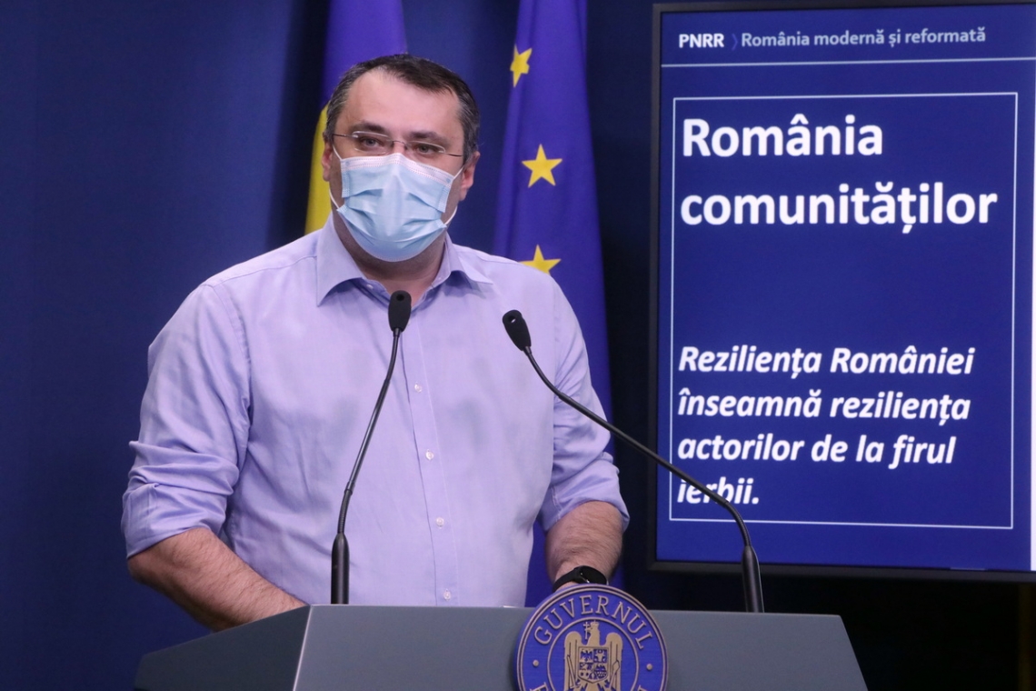 Propunerea MIPE a Planului Național de Redresare și Reziliență actualizat, adoptată de Guvern. Urmează negocierea cu Comisia Europeană
