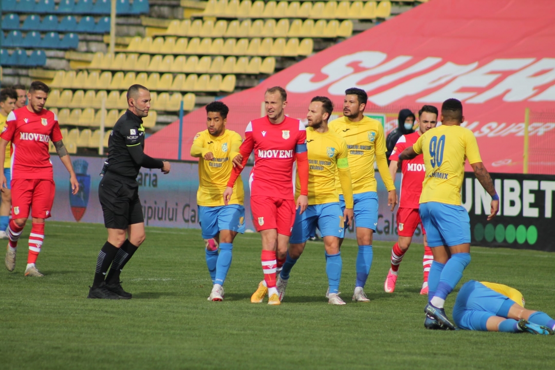 Liga a 2-a | Play-off: CS Mioveni – Dunărea Călărași, miercuri, 12 mai, ora 17.30