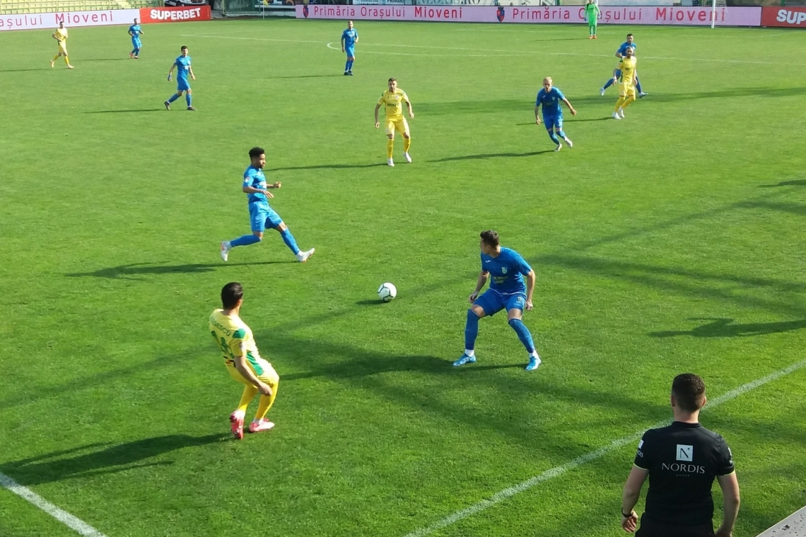 Liga a 2-a | Egal bun pentru...Rapid: CS Mioveni – Dunărea 1-1!
