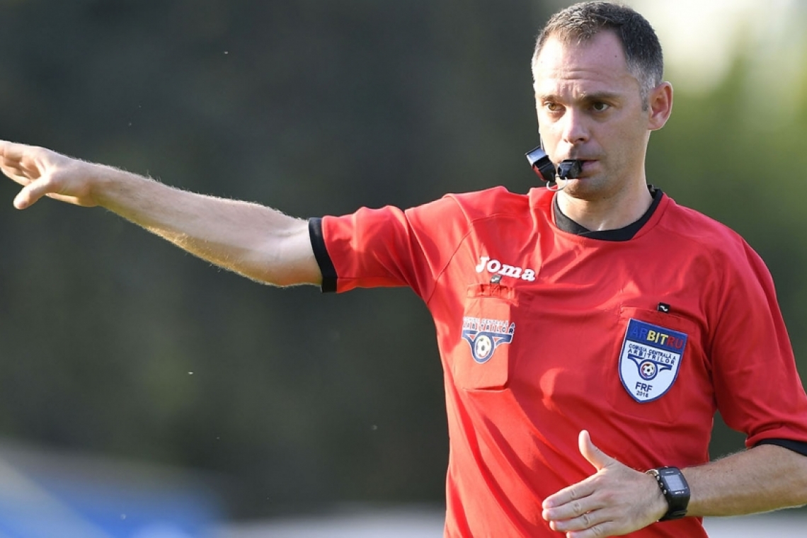 Liga a 2-a | Play-off: Lucian Rusandu va arbitra partida CS Mioveni –Dunărea
