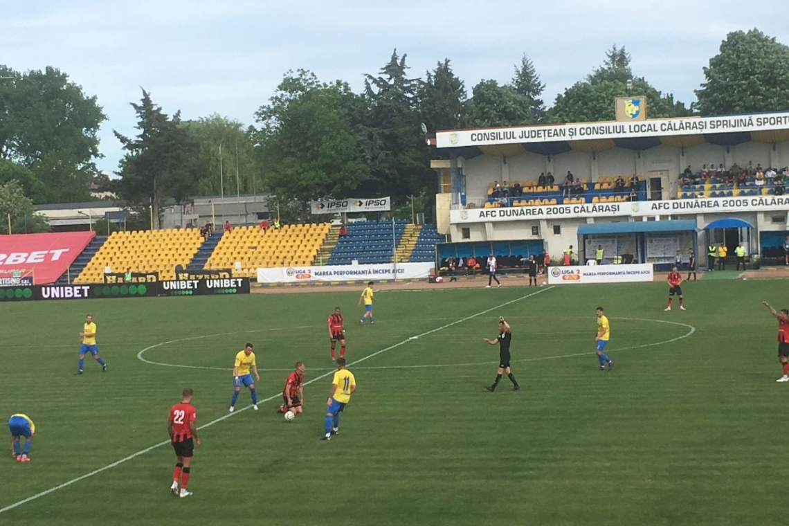 Liga a 2-a | Și-au luat revanșa: Dunărea Călărași – FK Csikszereda 0-2!