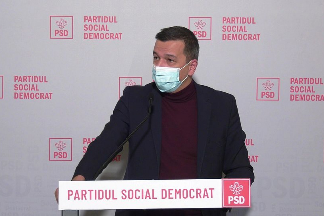 S. Grindeanu: Consiliul Politic Naţional a decis, în unanimitate, să îl susţină pe preşedintele PSD, Marcel Ciolacu, pentru poziţia de premier
