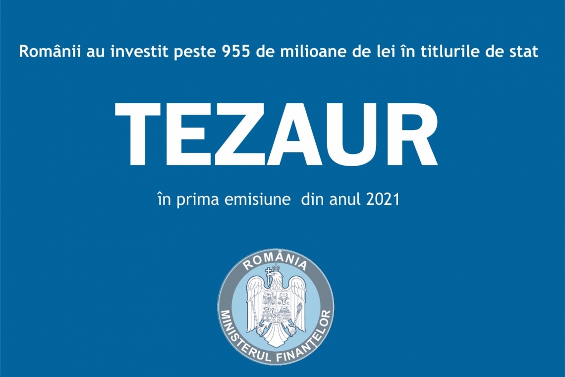 În decembrie, românii pot cumpăra titluri de stat TEZAUR la cele mai mari dobânzi din anul 2021