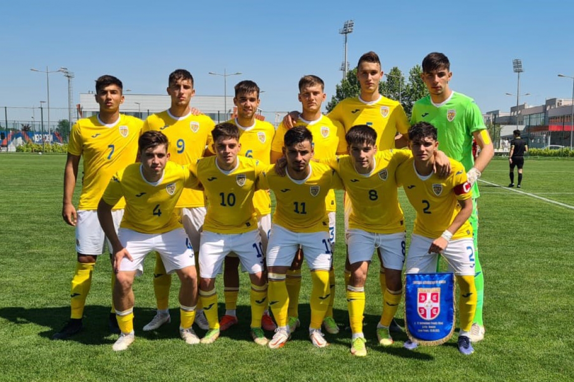 FOTBAL | R. Sălceanu, titular în amicalul câștigat de România U18 în fața Serbiei