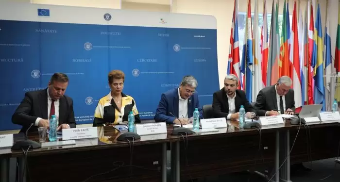Contract de finanțare pentru apă – canal în valoare de peste 300 milioane de euro pentru județele Călărași și Ialomița, semnat astăzi la Ministerul Investițiilor și Proiectelor Europene