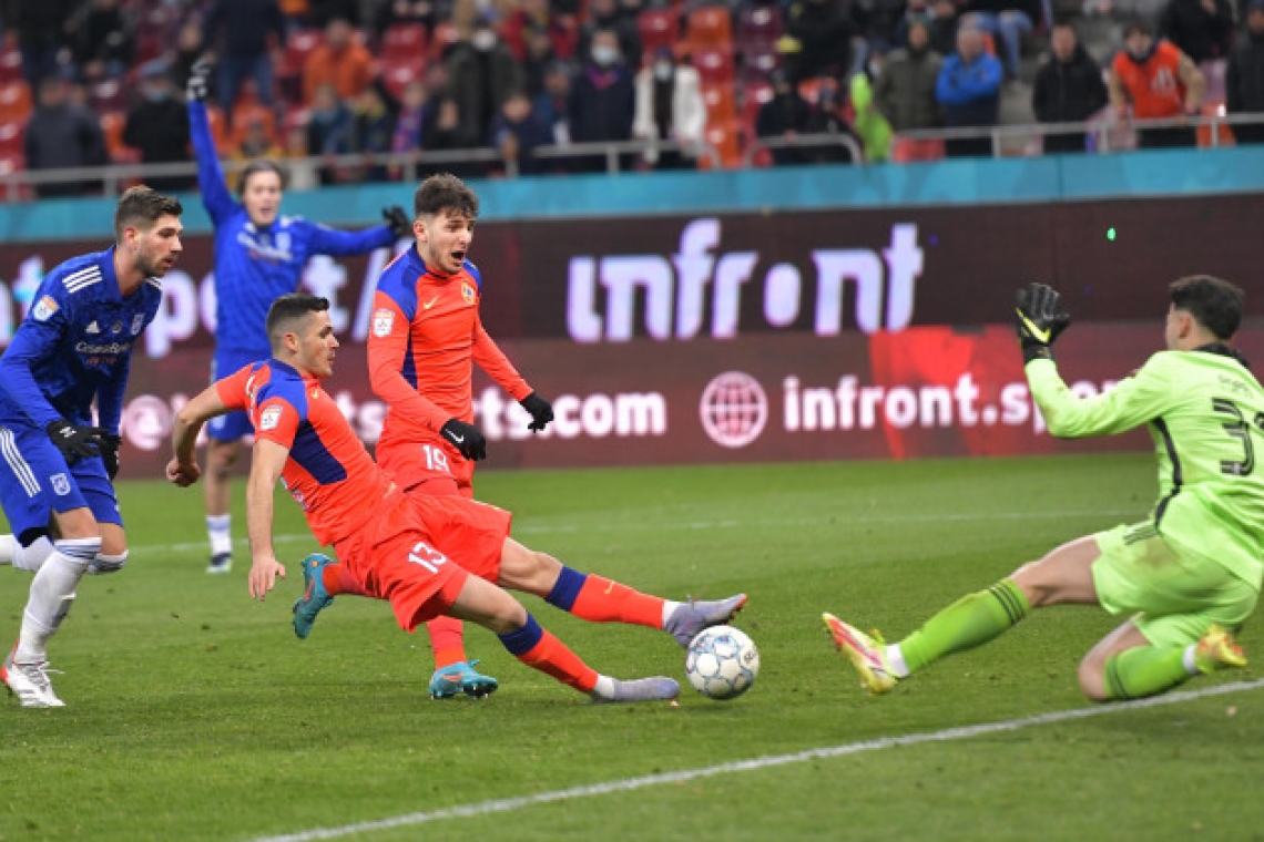Superliga | Etapa 3: FCSB - FC U Craiova, astăzi, ora 22.30