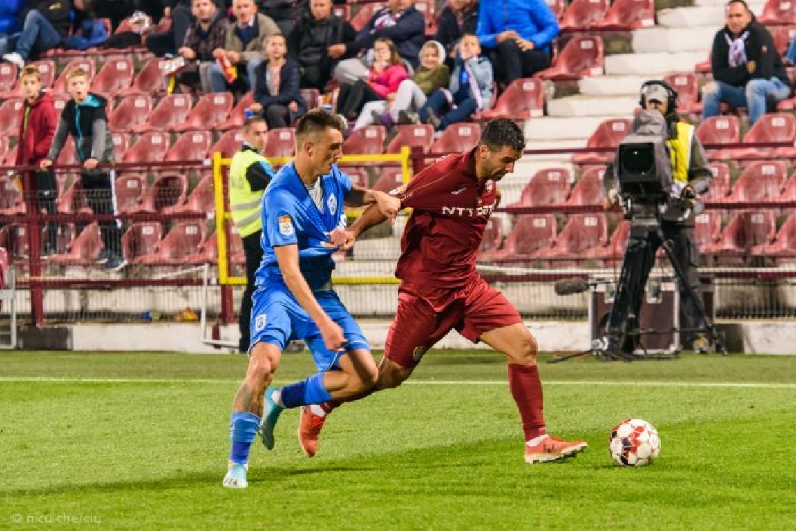 Superliga | Etapa 4: Chindia Târgovişte - CFR Cluj, astăzi, ora 18.30