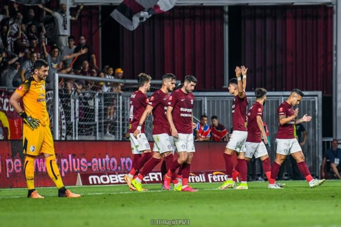 Superliga | Trei rapidiști în echipa ideală a etapei a 4-a