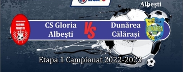 Liga 3 | Gloria Albești: Să sperăm că cele 3 puncte puse în joc să fie trecute în contul echipei noastre