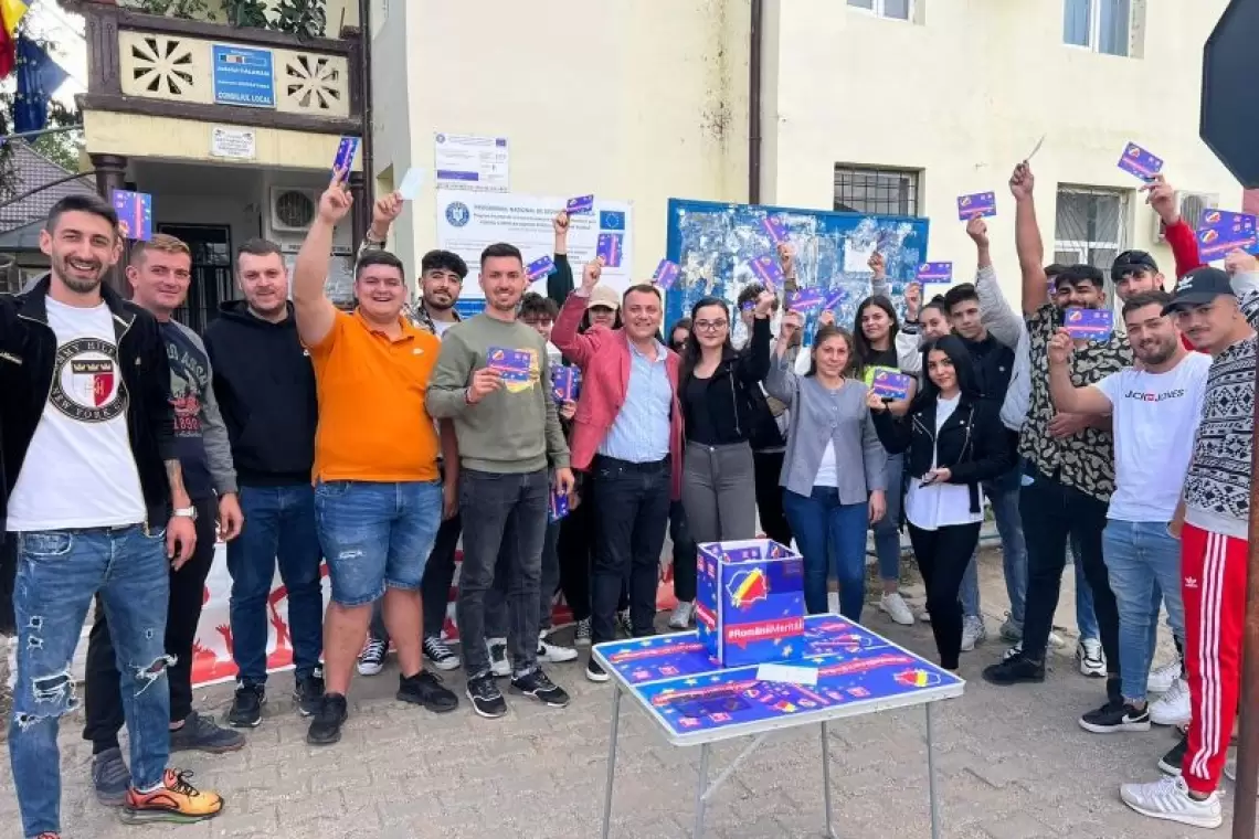 PES Activits Călărași s-a alăturat caravanei “România merită în Schengen”