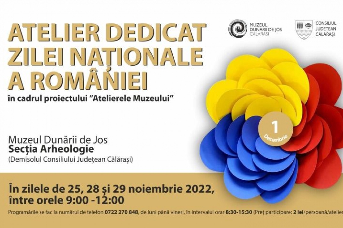 Muzeul Dunării de Jos | Atelier dedicat Zilei Naționale a României