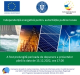 MIPE anunță prelungirea apelului de proiecte pentru sprijinirea investițiilor în capacități de producere energie din surse regenerabile pentru consum propriu la nivelul autorităților publice locale