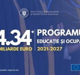 Comisia Europeană a aprobat Programul Educație și Ocupare 2021–2027. Un milion de români vor fi sprijiniți pentru continuarea studiilor sau pentru obținerea unui loc de muncă