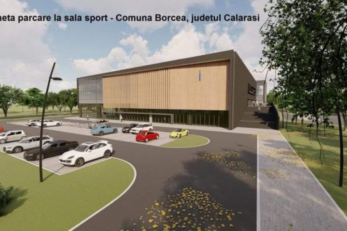 Borcea | A fost predat amplasamentul pe care se va construi o sală de sport