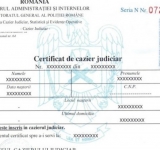 Certificatul de cazier judiciar poate fi obținut online