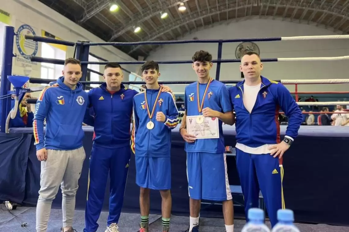 Box | Călărășenii, Alberto Borlan și Ionuț Pavel, medaliați cu aur la Cupa României de Tineret