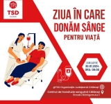 TSD Călărași inițiază o nouă campanie de donare de sânge!