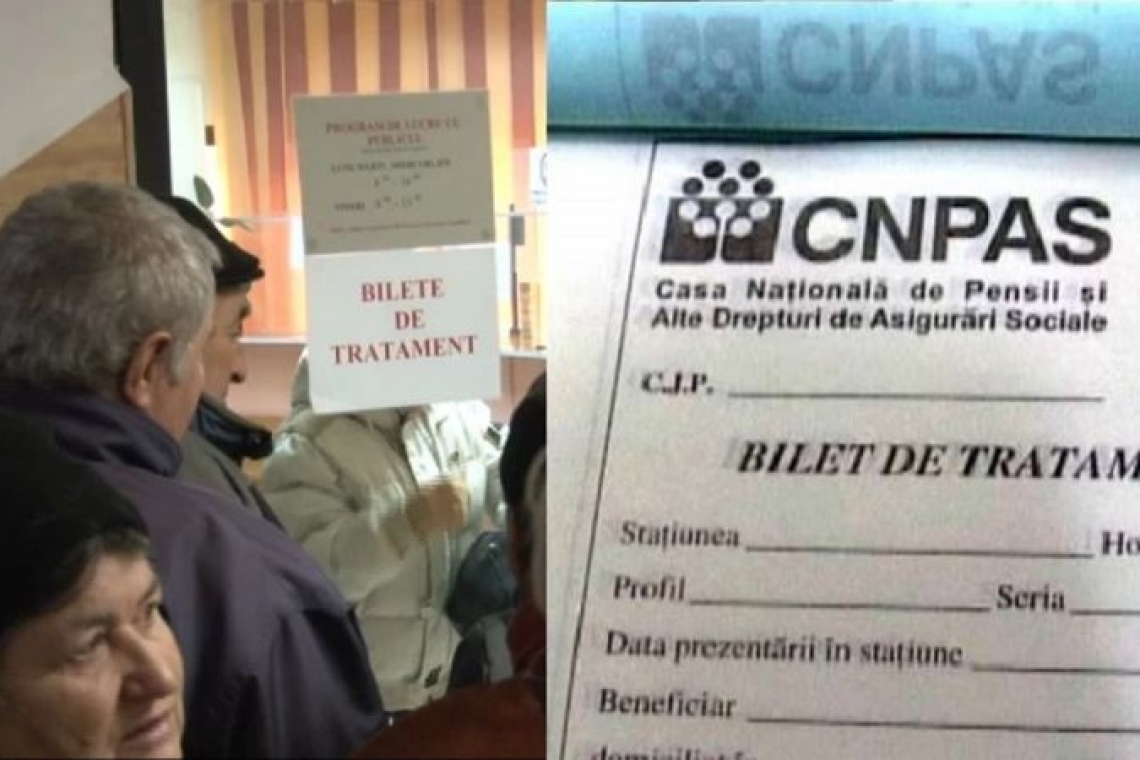 CNPP | Din 19 februarie începe acordarea biletelor de tratament în anul 2024