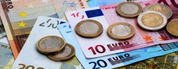 Euro a câștigat jumătate de ban, de la începutul anului