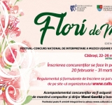 Festivalul - Concurs Național de Interpretare a Muzicii Ușoare Românești “FLORI  DE  MAI”: 22 – 26 mai 2024. A început perioada de înscriere a concurenților!