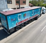 ”Camionul cu sănătate" a ajuns în localitatea Alexandru Odobescu!